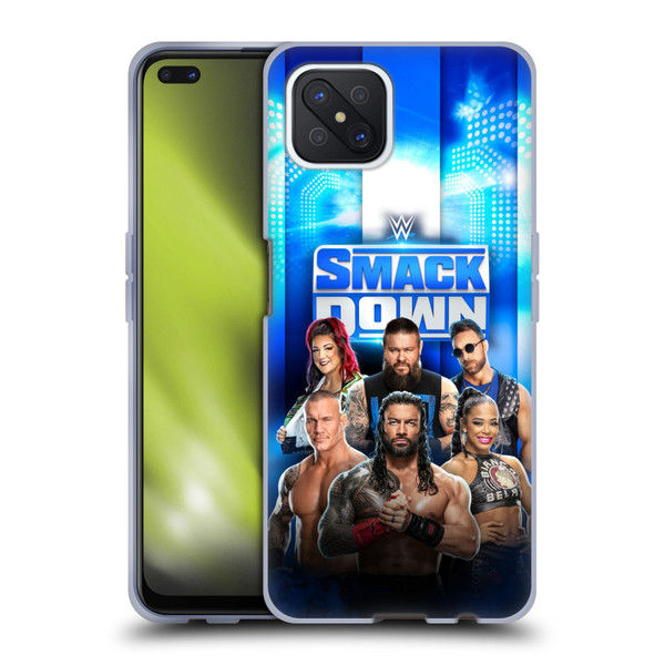 WWE Pay-Per-View Superstars 2024 Smackdown! Soft Gel Case for OPPO Reno4 Z 5G