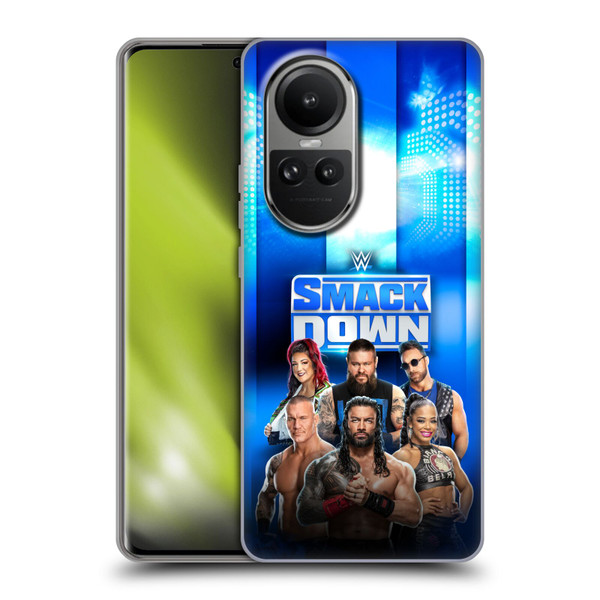 WWE Pay-Per-View Superstars 2024 Smackdown! Soft Gel Case for OPPO Reno10 5G / Reno10 Pro 5G