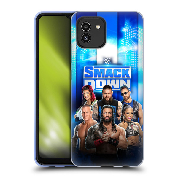 WWE Pay-Per-View Superstars 2024 Smackdown! Soft Gel Case for Samsung Galaxy A03 (2021)