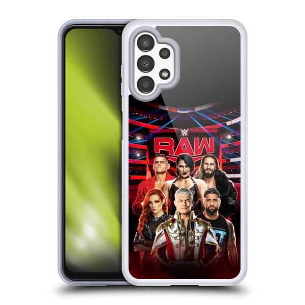 WWE Pay-Per-View Superstars 2024 Raw Soft Gel Case for Samsung Galaxy A13 (2022)