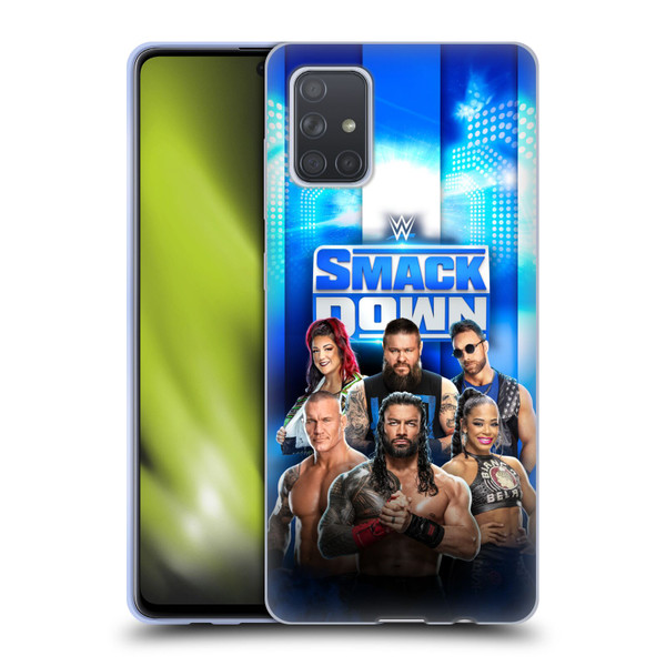 WWE Pay-Per-View Superstars 2024 Smackdown! Soft Gel Case for Samsung Galaxy A71 (2019)