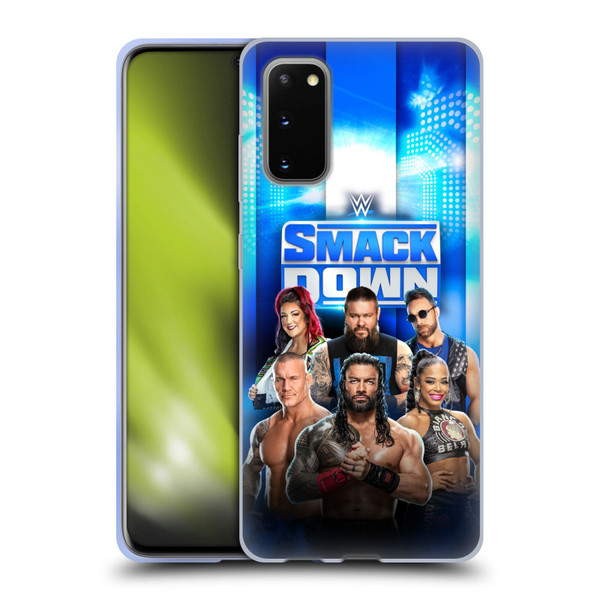 WWE Pay-Per-View Superstars 2024 Smackdown! Soft Gel Case for Samsung Galaxy S20 / S20 5G
