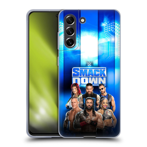 WWE Pay-Per-View Superstars 2024 Smackdown! Soft Gel Case for Samsung Galaxy S21 FE 5G