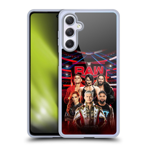 WWE Pay-Per-View Superstars 2024 Raw Soft Gel Case for Samsung Galaxy M54 5G