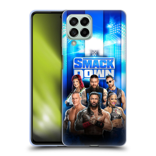 WWE Pay-Per-View Superstars 2024 Smackdown! Soft Gel Case for Samsung Galaxy M53 (2022)