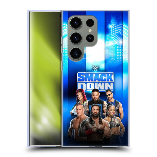 WWE Pay-Per-View Superstars 2024 Smackdown! Soft Gel Case for Samsung Galaxy S24 Ultra 5G