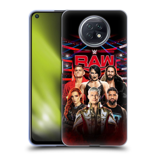WWE Pay-Per-View Superstars 2024 Raw Soft Gel Case for Xiaomi Redmi Note 9T 5G