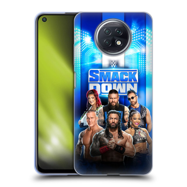 WWE Pay-Per-View Superstars 2024 Smackdown! Soft Gel Case for Xiaomi Redmi Note 9T 5G