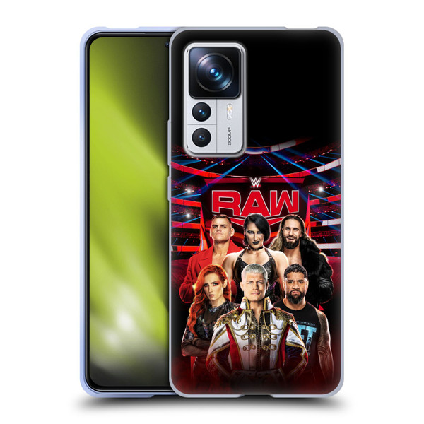 WWE Pay-Per-View Superstars 2024 Raw Soft Gel Case for Xiaomi 12T Pro