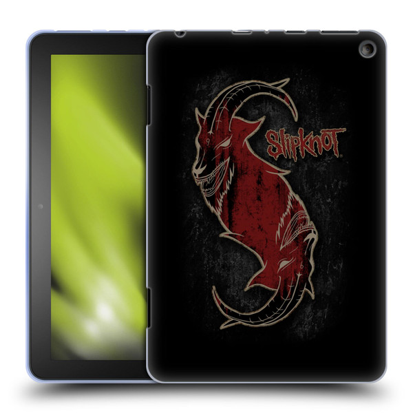 Slipknot Key Art Red Goat Soft Gel Case for Amazon Fire HD 8/Fire HD 8 Plus 2020