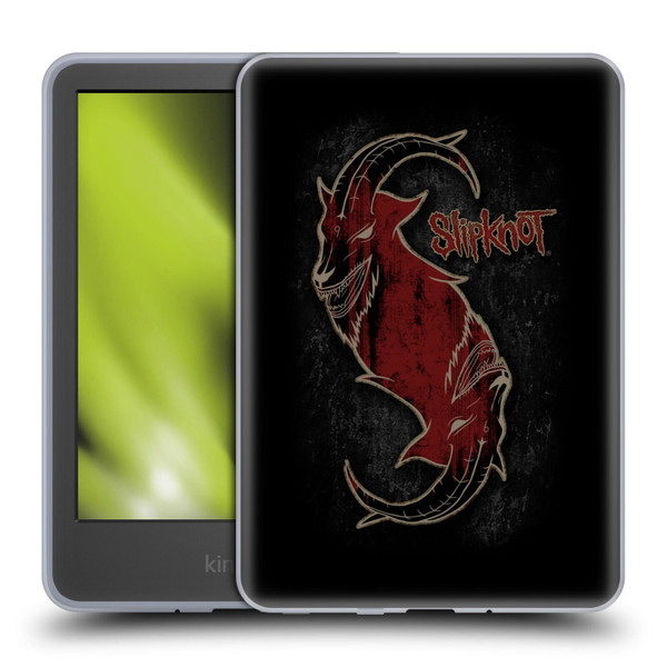 Slipknot Key Art Red Goat Soft Gel Case for Amazon Kindle 11th Gen 6in 2022