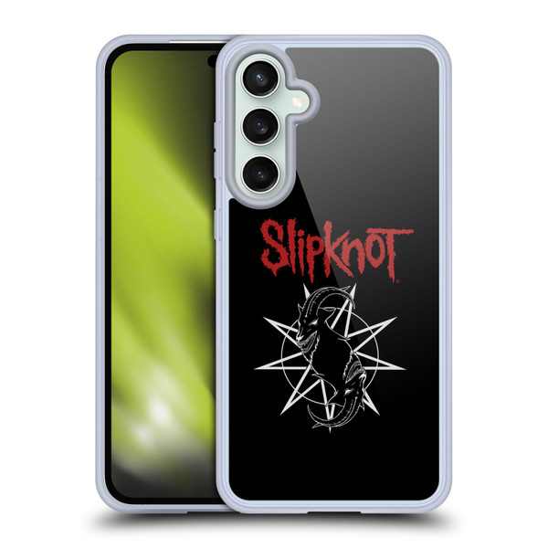 Slipknot Key Art Goat Logo Soft Gel Case for Samsung Galaxy S23 FE 5G