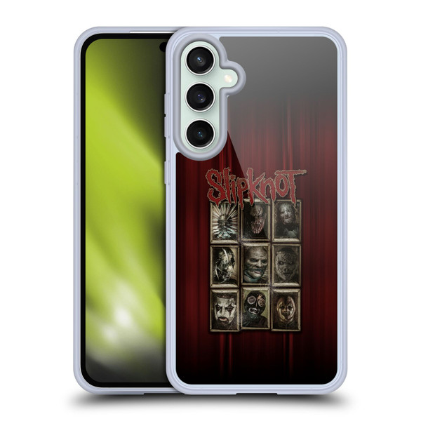 Slipknot Key Art Covered Faces Soft Gel Case for Samsung Galaxy S23 FE 5G