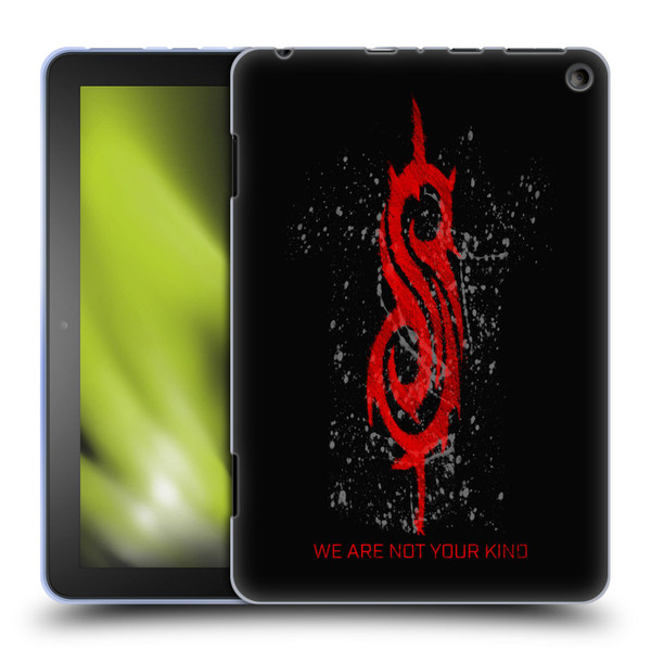 Slipknot We Are Not Your Kind Red Distressed Look Soft Gel Case for Amazon Fire HD 8/Fire HD 8 Plus 2020