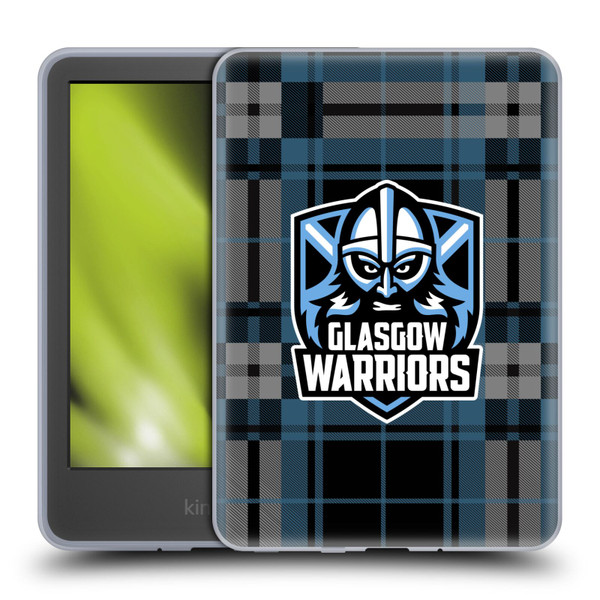Glasgow Warriors Logo Tartan Soft Gel Case for Amazon Kindle 11th Gen 6in 2022