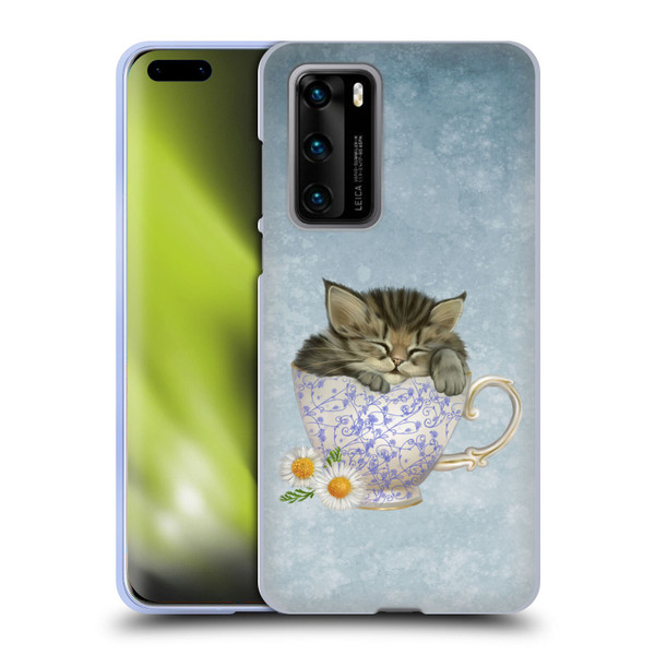 Ash Evans Graphics Chamomile Tea Soft Gel Case for Huawei P40 5G