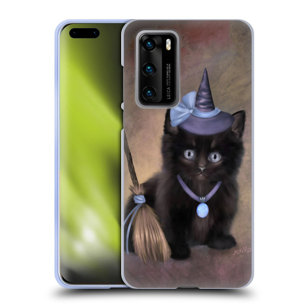 Ash Evans Graphics Broomstick Soft Gel Case for Huawei P40 5G