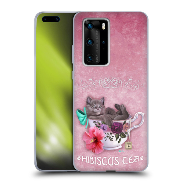 Ash Evans Graphics Hibiscus Tea Soft Gel Case for Huawei P40 Pro / P40 Pro Plus 5G