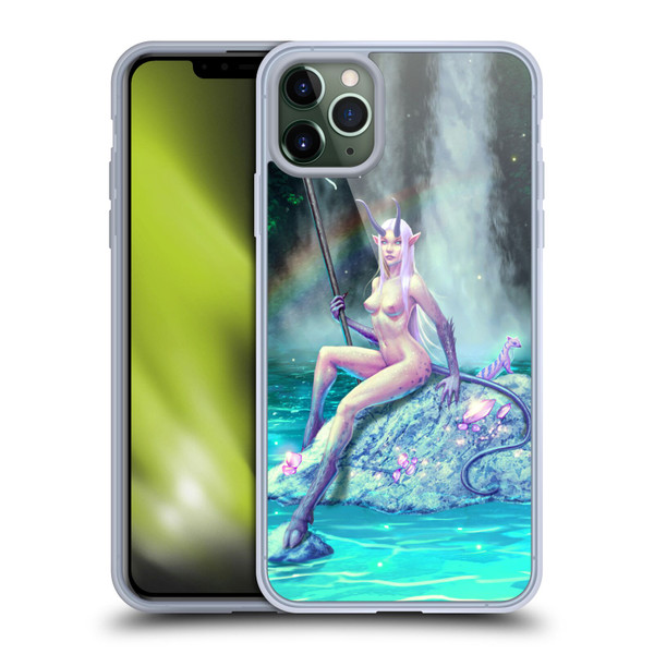 Christos Karapanos Key Art The Waterfall Soft Gel Case for Apple iPhone 11 Pro Max