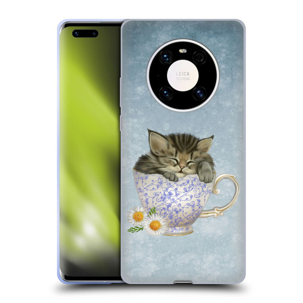 Ash Evans Graphics Chamomile Tea Soft Gel Case for Huawei Mate 40 Pro 5G