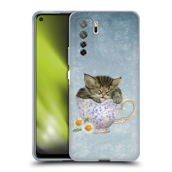 Ash Evans Graphics Chamomile Tea Soft Gel Case for Huawei Nova 7 SE/P40 Lite 5G