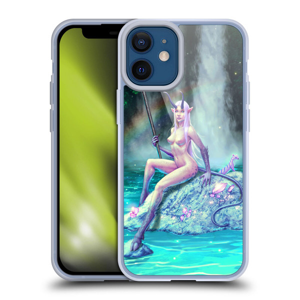 Christos Karapanos Key Art The Waterfall Soft Gel Case for Apple iPhone 12 Mini