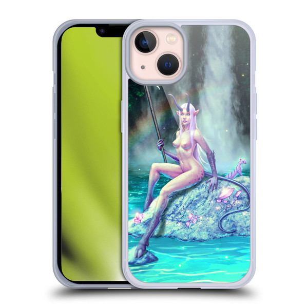 Christos Karapanos Key Art The Waterfall Soft Gel Case for Apple iPhone 13