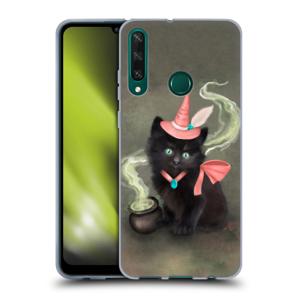 Ash Evans Graphics Familiar Spell Soft Gel Case for Huawei Y6p