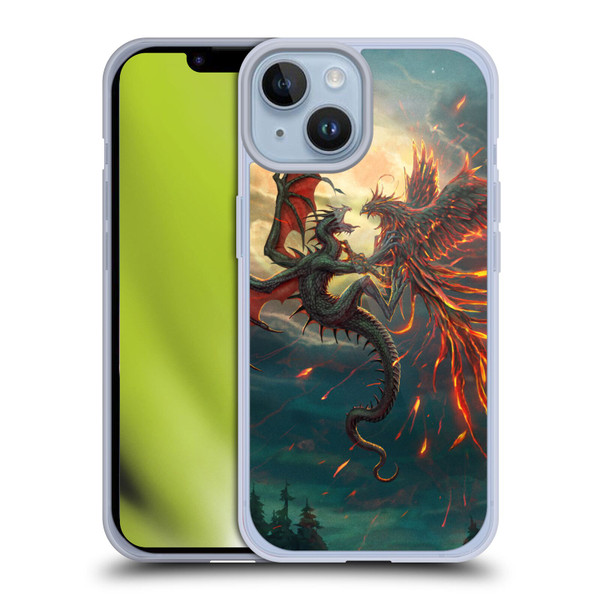 Christos Karapanos Key Art Against Soft Gel Case for Apple iPhone 14