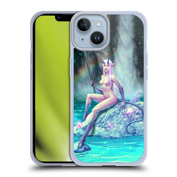 Christos Karapanos Key Art The Waterfall Soft Gel Case for Apple iPhone 14