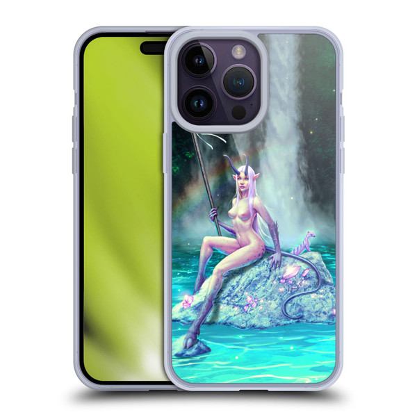 Christos Karapanos Key Art The Waterfall Soft Gel Case for Apple iPhone 14 Pro Max