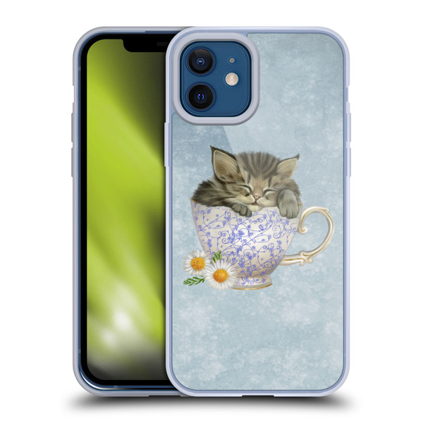 Ash Evans Graphics Chamomile Tea Soft Gel Case for Apple iPhone 12 / iPhone 12 Pro