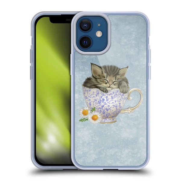 Ash Evans Graphics Chamomile Tea Soft Gel Case for Apple iPhone 12 Mini