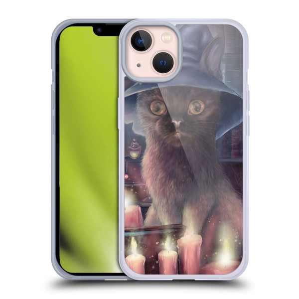 Ash Evans Graphics Toil And Trouble Soft Gel Case for Apple iPhone 13