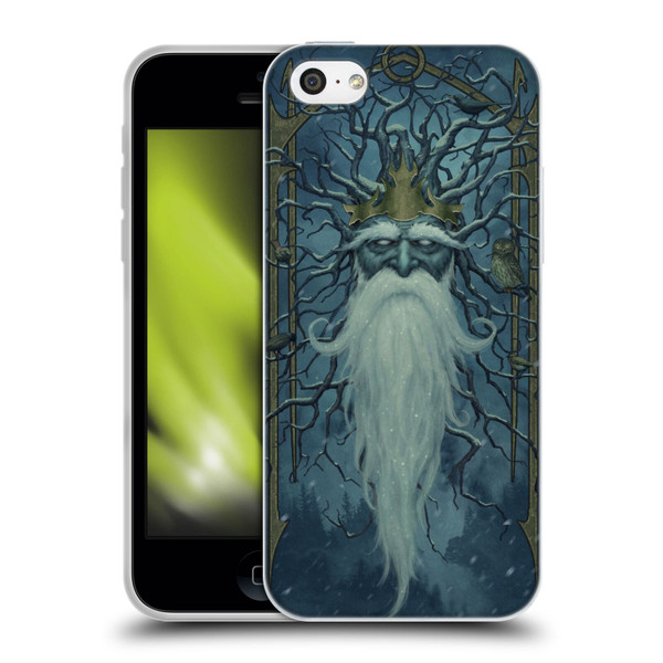 Christos Karapanos Key Art Winter Soft Gel Case for Apple iPhone 5c