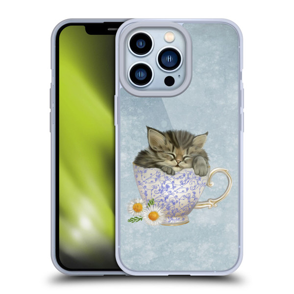 Ash Evans Graphics Chamomile Tea Soft Gel Case for Apple iPhone 13 Pro