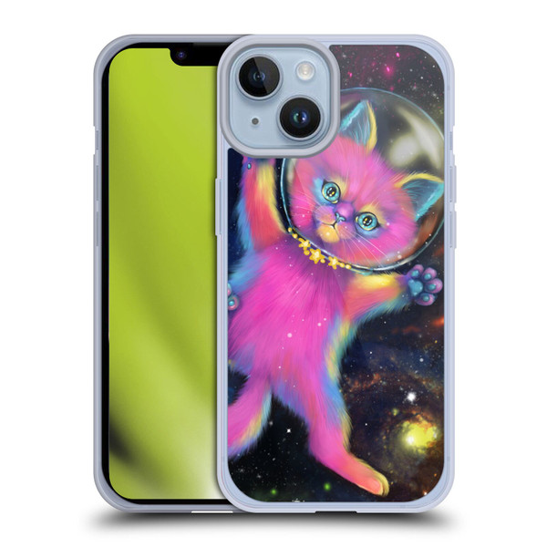 Ash Evans Graphics Lost In Space Soft Gel Case for Apple iPhone 14