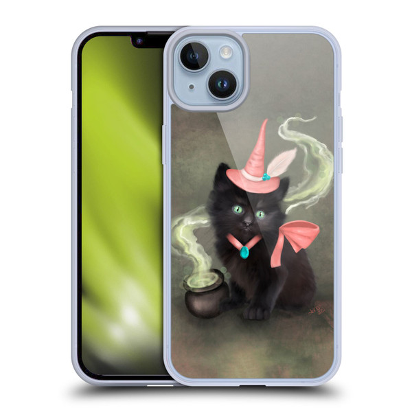 Ash Evans Graphics Familiar Spell Soft Gel Case for Apple iPhone 14 Plus