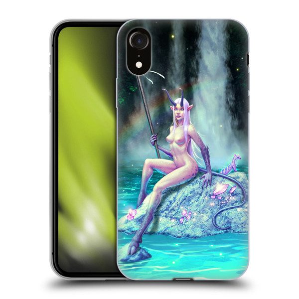 Christos Karapanos Key Art The Waterfall Soft Gel Case for Apple iPhone XR