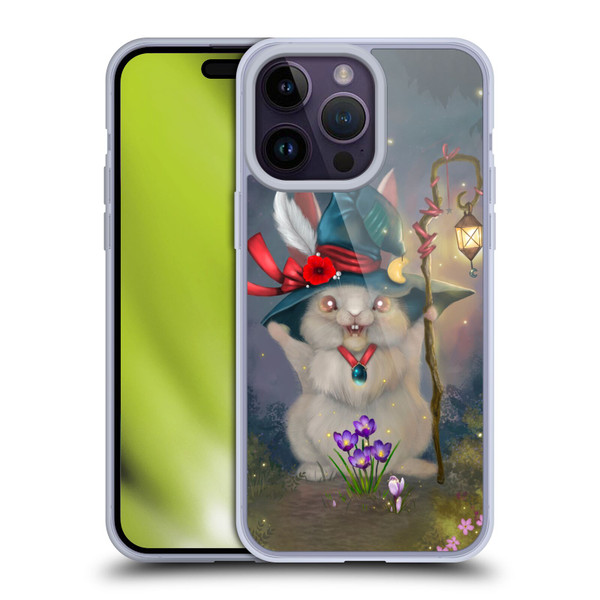 Ash Evans Graphics Magic Bunny Soft Gel Case for Apple iPhone 14 Pro Max