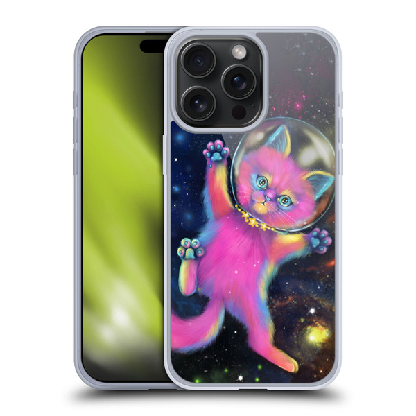 Ash Evans Graphics Lost In Space Soft Gel Case for Apple iPhone 15 Pro Max