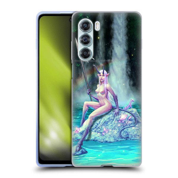 Christos Karapanos Key Art The Waterfall Soft Gel Case for Motorola Edge S30 / Moto G200 5G