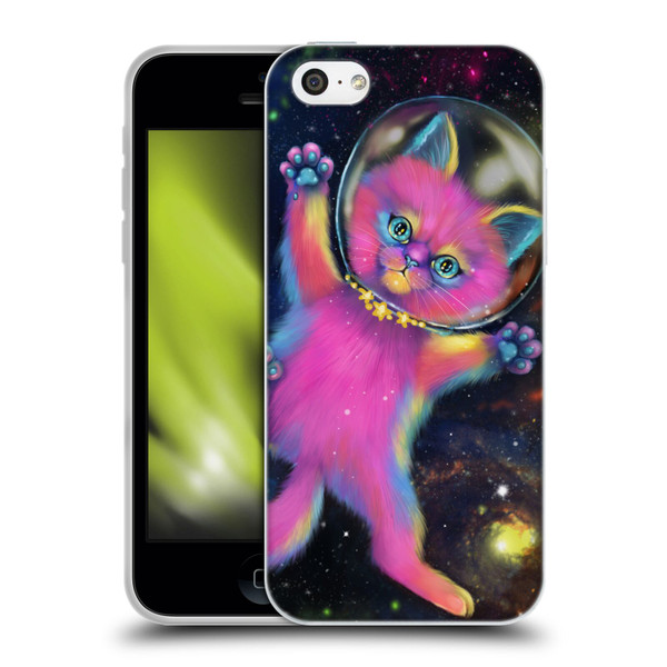Ash Evans Graphics Lost In Space Soft Gel Case for Apple iPhone 5c
