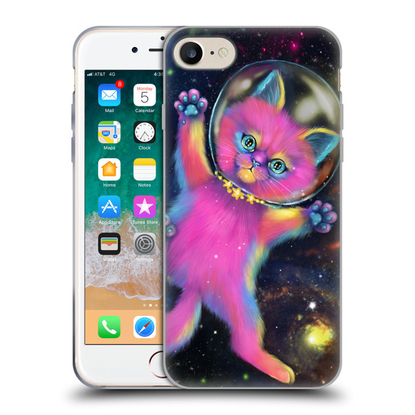 Ash Evans Graphics Lost In Space Soft Gel Case for Apple iPhone 7 / 8 / SE 2020 & 2022