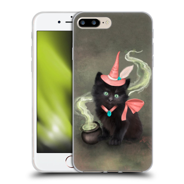 Ash Evans Graphics Familiar Spell Soft Gel Case for Apple iPhone 7 Plus / iPhone 8 Plus