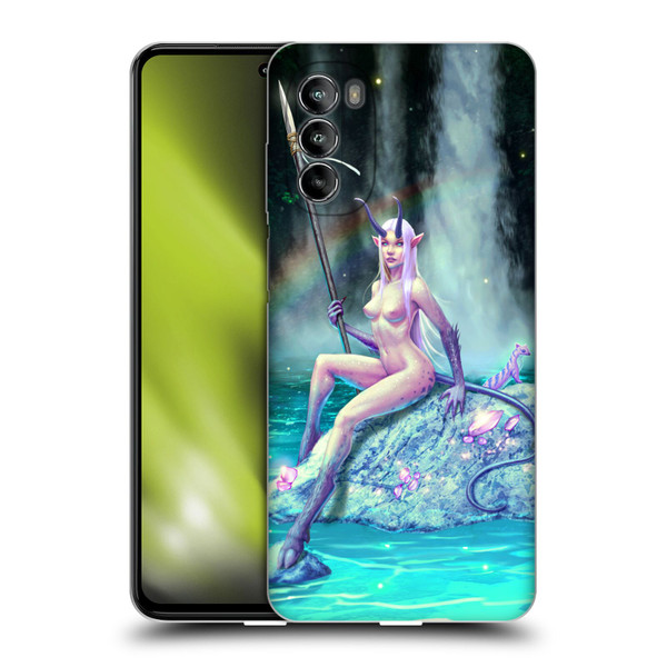 Christos Karapanos Key Art The Waterfall Soft Gel Case for Motorola Moto G82 5G