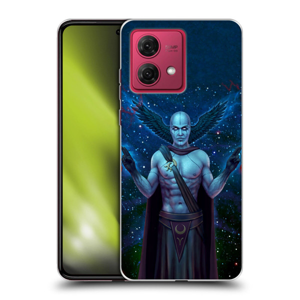 Christos Karapanos Key Art Hypnos Soft Gel Case for Motorola Moto G84 5G