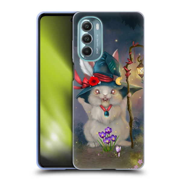 Ash Evans Graphics Magic Bunny Soft Gel Case for Motorola Moto G Stylus 5G (2022)