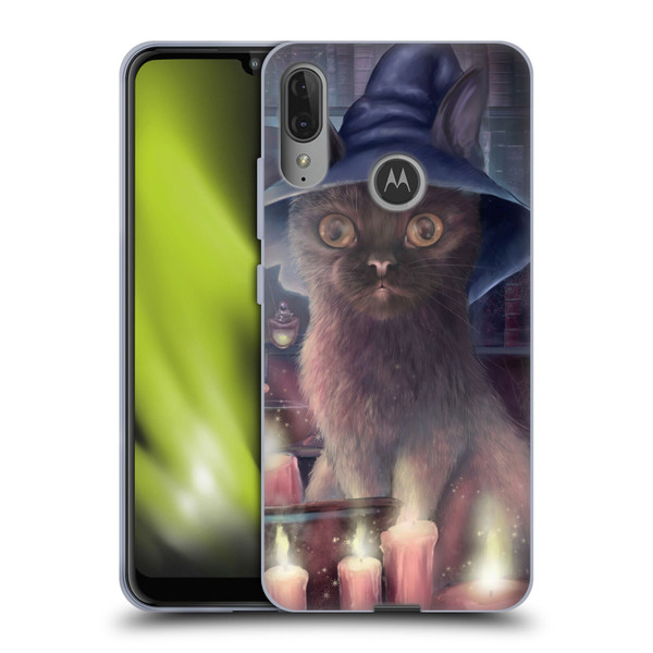Ash Evans Graphics Toil And Trouble Soft Gel Case for Motorola Moto E6 Plus