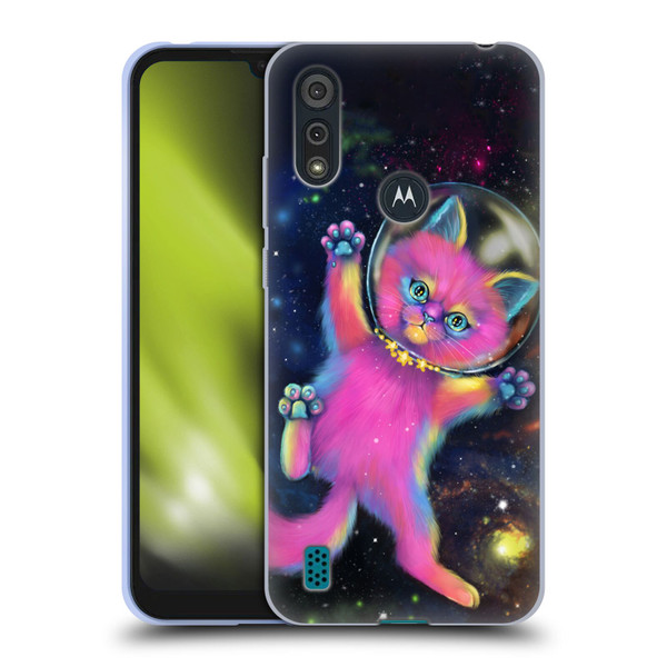 Ash Evans Graphics Lost In Space Soft Gel Case for Motorola Moto E6s (2020)